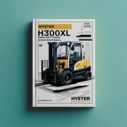 Hyster H300XL H330XL H360XL (C019) Forklift Trucks Service Repair Workshop Manual PDF