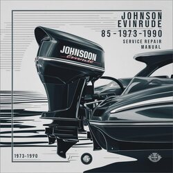1973-1990 Johnson Evinrude 85 HP Service Repair Workshop Manual PDF