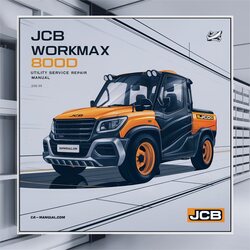 JCB Workmax 800D Utility Vehicle Service Repair Workshop Manual PDF