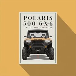 1999 Polaris 500 6x6 Service Repair Workshop Manual PDF