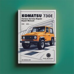 Komatsu 730E A30133-a30180 Service Repair Workshop Manual PDF