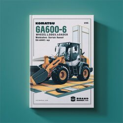 Komatsu Galeo WA600-6 Wheel Loader SN 60001 UP Service Repair Workshop Manual PDF
