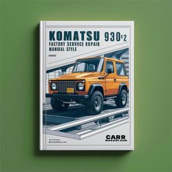Komatsu 930E-2 A30181-a30223 Service Repair Workshop Manual PDF
