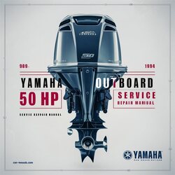 1989-1994 Yamaha 50 HP Outboard Service Repair Workshop Manual PDF
