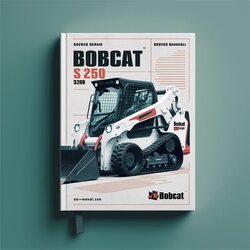 Bobcat S250 S300 SKID-STEER Loader Service Repair Workshop Manual PDF