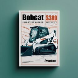 Bobcat S300 SKID-STEER Loader Service Repair Workshop Manual PDF