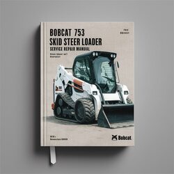 Bobcat 753 Skid Steer Loader Service Repair Workshop Manual PDF