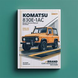 Komatsu 830E-1AC A30210-a30239 Service Repair Workshop Manual PDF