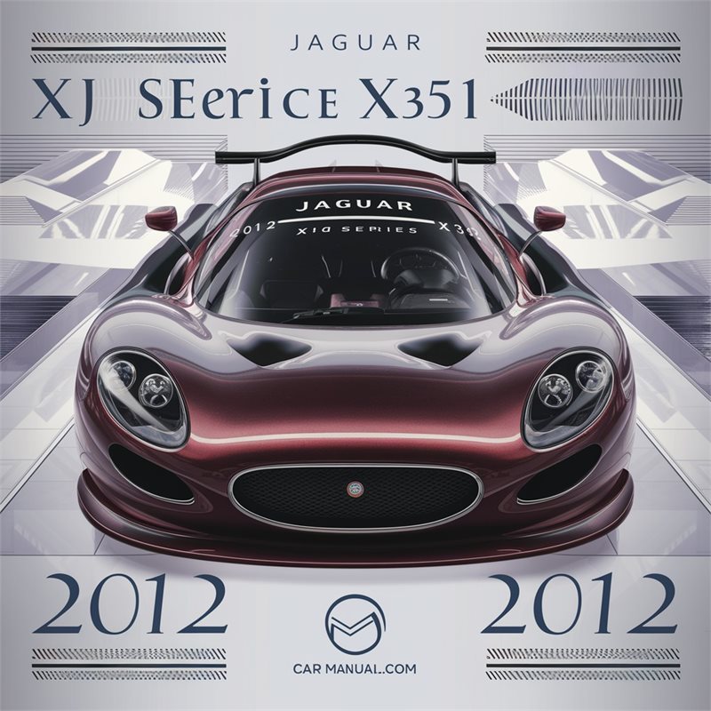 2012 Jaguar XJ Series X351 Service Repair Workshop Manual PDF