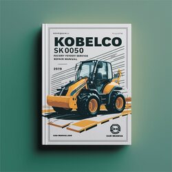 Kobelco SK050 Mini Excavator Service Repair Workshop Manual PDF
