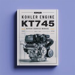 Kohler K Series Engine KT745 Service Repair Workshop Manual PDF