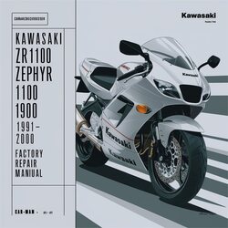 1991-2000 Kawasaki Zephyr ZR1100 1100 Service Repair Workshop Manual PDF