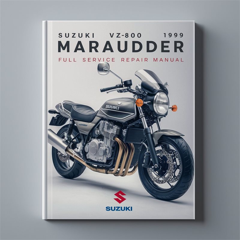 1999 Suzuki Marauder Models VZ800 Service Repair Workshop Manual PDF