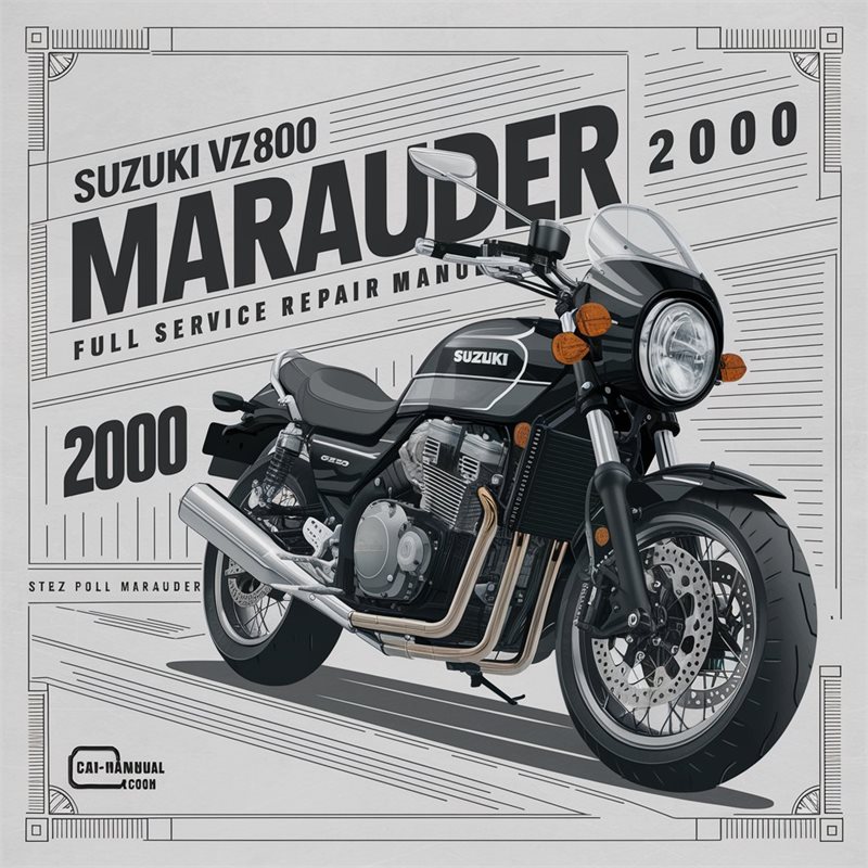 2000 Suzuki Marauder Models VZ800 Service Repair Workshop Manual PDF