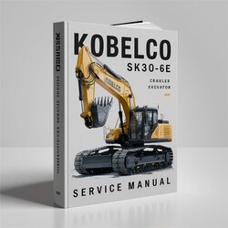 Kobelco SK330-6E Crawler Excavator Service Repair Workshop Manual PDF