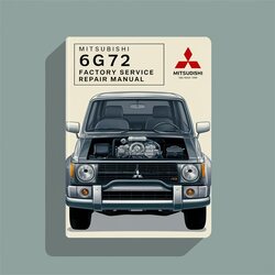 Mitsubishi K Series 6g72 Service Repair Workshop Manual PDF