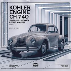Kohler Command Pro Models Engine CH740 Service Repair Workshop Manual PDF