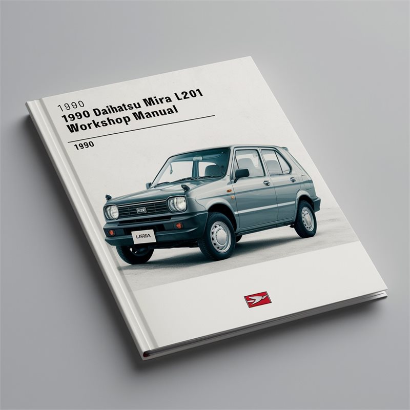 1990 Daihatsu Mira L201 Service Repair Workshop Manual PDF