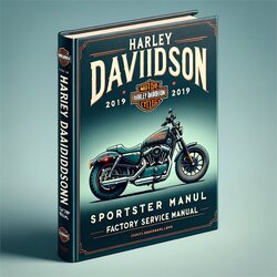 Harley Davidson Sportster 2019 Factory Manual de servicio y reparación 