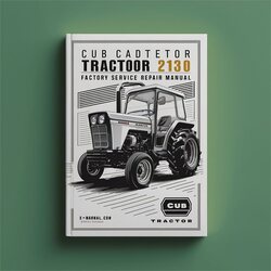 Cub Cadet Tractor 2130 Service Repair Workshop Manual PDF
