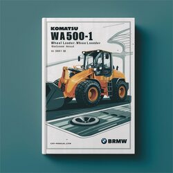 Komatsu WA500-1 Wheel Loader SN 20001 UP Service Repair Workshop Manual PDF