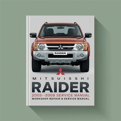 2005-2009 Mitsubishi Raider Service Repair Workshop Manual PDF
