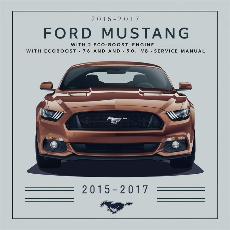 2015-2017 Ford Mustang 2.3l Ecoboost Engine 3.7l V6 5.0l V8 Service Repair Workshop Manual PDF