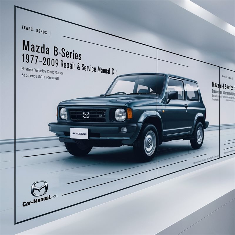 1977-2009 Mazda B Series B-series - C Service Repair Workshop Manual PDF