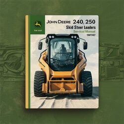 John Deere 240 250 Skid Steer Loaders (TM1747) Service Repair Workshop Manual PDF
