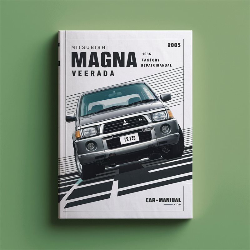 1996-2005 Mitsubishi Magna Verada Service Repair Workshop Manual PDF