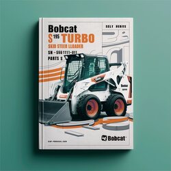 Bobcat S185 Turbo Skid Steer Loader SN 525111001 Above Parts Catalog PDF