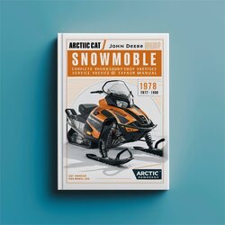 1972-1980 Arctic Cat, John Deere, Kawasaki Snowmobile Service Repair Workshop Manual PDF