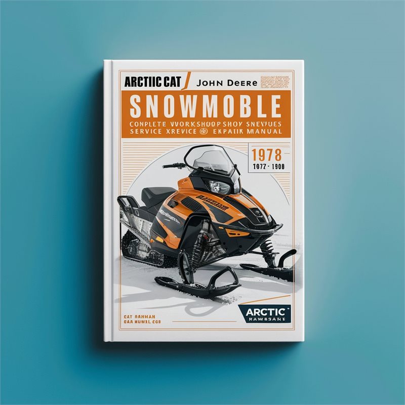 1972-1980 Arctic Cat, John Deere, Kawasaki Snowmobile Service Repair Workshop Manual PDF