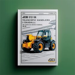 JCB 512-56 Telescopic Handlers (LOADALL) SN 2144565-2149565 Service Repair Workshop Manual PDF