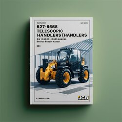 JCB 527-55S Telescopic Handlers (LOADALL) SN 1068000-1069456 Service Repair Workshop Manual PDF
