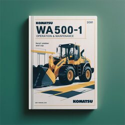 Komatsu WA500-1 Wheel Loader Operation (serial Number: A61001 Up ) Service Repair Workshop Manual PDF