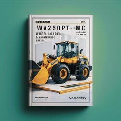 Komatsu Wa250pt-3mc Wheel Loader Operation (serial Number: A78001 Up) Maintenance Serial Service Repair Workshop Manual PDF