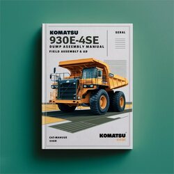 Komatsu 930E-4SE Dump Truck Field Assembly (serial Number: A30587 Up) Service Repair Workshop Manual PDF