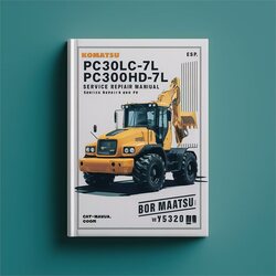 Komatsu Pc300lc-7l Pc300hd-7l Hydraulic Excavator (serial Number: A85001 Up) Service Repair Workshop Manual PDF