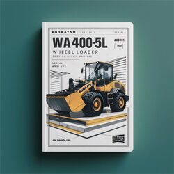 Komatsu WA400-5L Wheel Loader (serial Number: A40001 Up) Service Repair Workshop Manual PDF