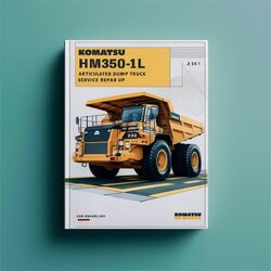 Komatsu HM350-1L Articulated Dump Truck (serial Number: A10001 Up) Service Repair Workshop Manual PDF