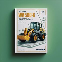 Komatsu WA500-6 Wheel Loader (serial Number: A92001-a92999) Service Repair Workshop Manual PDF