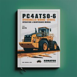 Komatsu Pc4000-6 Hydraulic Mining Shovel Operation (serial Number: 8170) Service Repair Workshop Manual PDF