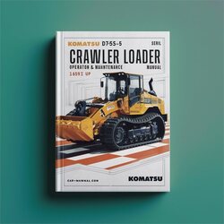Komatsu D75S-5 Crawler Loader Operation (serial Number: 16591 Up) Service Repair Workshop Manual PDF
