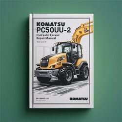 Komatsu Pc50uu-2 Hydraulic Excavator (serial Number: 8001 Up) Service Repair Workshop Manual PDF