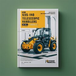 JCB 535-140 Telescopic Handler (sn 2144565-2149565, EN15000 Compliant Machines Only) Service Repair Workshop Manual PDF