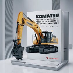 Komatsu Pc27mr-2 Pc30mr-2 Pc35mr-2 Pc40mr-2 Pc50mr-2 Hydraulic Excavator Service Repair Workshop Manual PDF