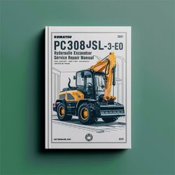 Komatsu Pc308uslc-3e0 Hydraulic Excavator (serial Number: 30001 Up) Service Repair Workshop Manual PDF