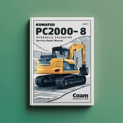 Komatsu Pc2000-8 Hydraulic Excavator (serial Number: 20001 Up) Service Repair Workshop Manual PDF