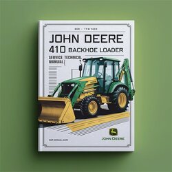 John Deere 410 Backhoe Loader (TM1037) Service Repair Workshop Manual PDF